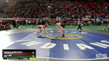 3A 132 lbs 1st Place Match - Nathan Gugelman II, American Falls vs Koy Orr, Filer