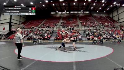 174 lbs Quarterfinal - Garrett Deason, Central Missouri vs Zane Coleman, Central Oklahoma