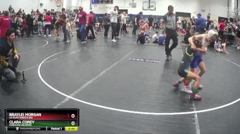 60 lbs Cons. Round 3 - Clara Corey, Carolina Reapers vs Braylei Morgan, LA Elite Wrestling