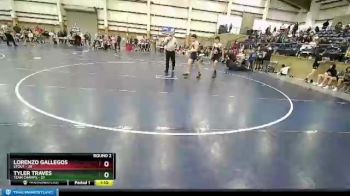 130 lbs Round 2 (4 Team) - Tyler Traves, Team Champs vs Lorenzo Gallegos, Stout
