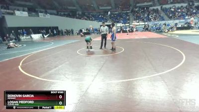 6A-138 lbs Champ. Round 2 - Donovin Garcia, McNary vs Logan Medford, Cleveland