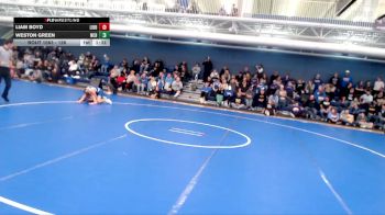 126 lbs Consolation Bracket - Weston Green, Norton Community HS vs Liam Boyd, Liberty North