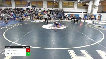 220 lbs Round Of 16 - Teak Sturgill, Waterford vs Colin Rechenberg, Suffield/Windsor Locks