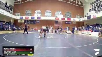 170 lbs Semifinal - Journey Land, Limestone University vs Alyssa Arana, Emmanuel College