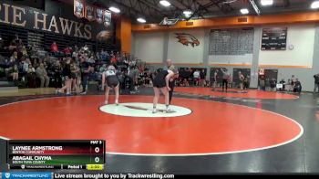 G-25 lbs Round 2 - Abagail Chyma, South Tama County vs Laynee Armstrong, Benton Community