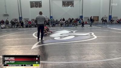 141 lbs Semifinal - Dom Vinci, Cortland State vs Josh Post, RIT