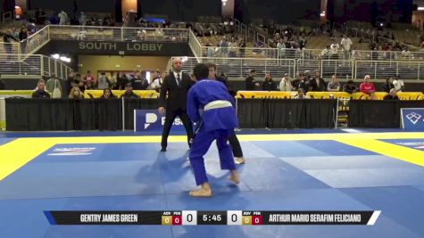 Arthur Mario Serafim Feliciano vs Gentry James Green 2025 Pan Jiu Jitsu IBJJF Championship
