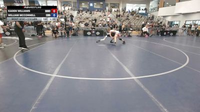 113 lbs Cons. Rd Of 32 - Kaden Williams, North Montana Wrestling Club vs William McConnell, EGWA