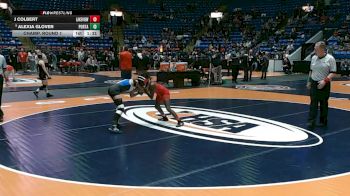 105 lbs Champ. Round 1 - Alexia Glover, Petersburg (PORTA) vs J Colbert, Chicago (Lake View)