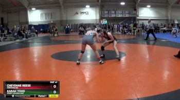 120 lbs Cons. Round 4 - Karah Yoho, Perry (Massillon) vs Cheyenne Reese, Gibsonburg