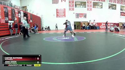 215 lbs Cons. Round 1 - John Dixon, Cincinnati LaSalle vs Carter Raymond, Wadsworth