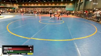 126 lbs Cons. Round 2 - Koltin Rice, Kelso vs Eben Nau, Tahoma