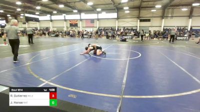 123 lbs Quarterfinal - Raymond Gutierrez, Relentless vs Joseph Honse, Mat Monsters