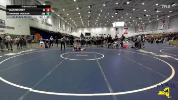 87 lbs 1st Place Match - Jace Rooney, VHW Club vs Andrew Dolson, B2 Wrestling Academy