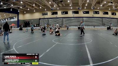 92 lbs Round 2 - Lane Porch, King William Youth vs Jackson Smith, Hanover Hawkeye