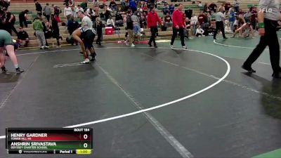 285 lbs Cons. Round 2 - Anshrin Srivastava, Odyssey Charter School vs Henry Gardner, Tower Hill Hs