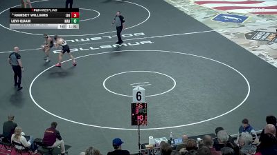 Champ. Round 1 - Ramsey Williams, Lennox vs Levi Quam, Madison