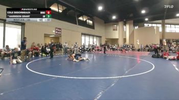 138 lbs Champ. Round 2 - Cole DesOrmeaux, Brother Melchior Wrestling Clu vs Harrison Grant, AuburnTakeDown Wrestling