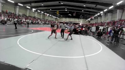 130 lbs Rr Rnd 3 - Juan Munoz, Stout Wr Acd vs MaCoy Bellison, Montezuma Creek Roughnecks