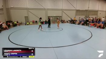 127 lbs Placement Matches (8 Team) - Leiannah Landreth, Kansas vs Monica Griffin, Illinois