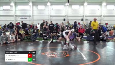 95 lbs Semifinal - Owen Catalano, Team Gotcha vs Zaiden Buell, Black Iron Society