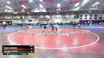 125 lbs Cons. Round 4 - Tyler Johnson, Avila vs Michael Martin, Unattached