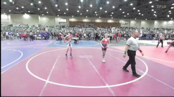 98 lbs Round Of 32 - Justin Osburne, Redwood WC vs Aj Dolbear, Daly Middle School