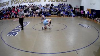 160 lbs Quarterfinal - Travis Smithey, Oak Glenn vs Ben Polyblank, Connellsville