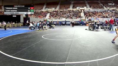 120-D4 Cons. Semi - Avry Dunton, Arizona Lutheran Academy vs Teagan Lewis, Payson High School