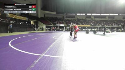 207 lbs Round Of 16 - Talina Hall, Eastern Washington (W) vs Katrina Wangen, UCF (W)