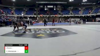 101 lbs Quarterfinal - Carter Mikolajczak, Lemont vs Ivan Munoz, Ottawa Township