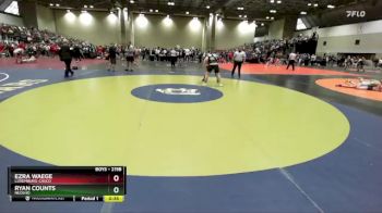 215B Champ. Round 1 - Ryan Counts, Neosho vs Ezra Waege, Luxemburg-Casco