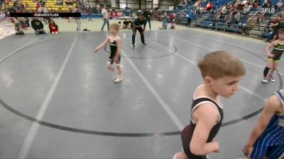 55 lbs Semifinal - Griff Greenhaw, Watford City Wolves vs James Muhlbeier, Westside Raider Wrestling