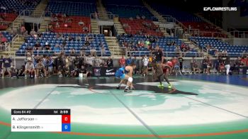 126 lbs Cons 64 #2 - Antonio Jefferson, Indiana vs Beau Klingensmith, Iowa