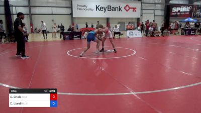 61 kg Consi Of 64 #2 - Carson Chalk, Regional Training Center South vs Chase Liardi, Blue & Gold Wrestling Club