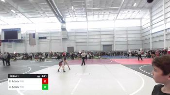 53 lbs Rr Rnd 1 - Bethany Adcox, Pride WC vs Brittany Adcox, Pride WC