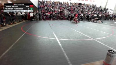 126 lbs Round Of 16 - Jordin Agosto, Agawam vs Matthew Fernandes, Bridgewater-Raynham