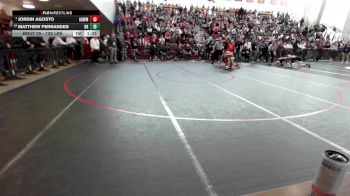 126 lbs Round Of 16 - Jordin Agosto, Agawam vs Matthew Fernandes, Bridgewater-Raynham
