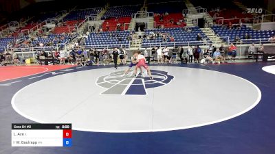 132 lbs Cons 64 #2 - Liam Aye, IL vs Walker Gaulrapp, MN