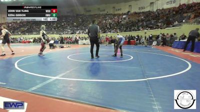 101 lbs Round Of 64 - John Van Tling, Webster Middle School vs Ezra Gibson, Owasso