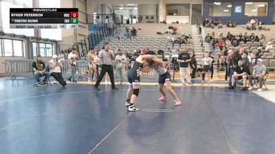 140 lbs Cons. Sub-quarters - Trevin Dunn, Sanderson Wrestling Academy vs Ryker Peterson, Northside Wrestling Club