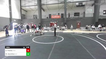 116 lbs Rr Rnd 3 - Deion Flores, Othello Wrestling vs Mercer Hamilton, Mat Demon WC