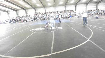 50 lbs Round Of 16 - Patrick Prado, Stout Wr Acd vs Hunter Vaughn, Mini Avengers