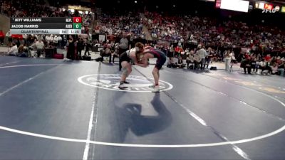 3A 157 lbs Quarterfinal - Jett Williams, New Plymouth vs Jacob Harris, Aberdeen