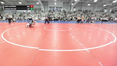 113 lbs Rr Rnd 3 - Seth Hopkins, Shenandoah Valley Wrestling Club - HSB vs Logan Taylor, ELITE NJ BLACK - HSB