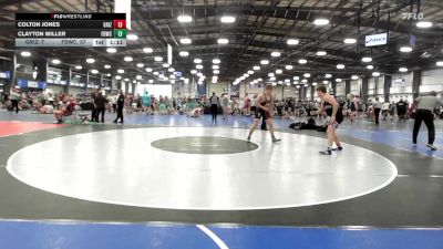 195 lbs Rr Rnd 2 - Colton Jones, Grizzly Wrestling Club vs Clayton Miller, Fight Barn WC