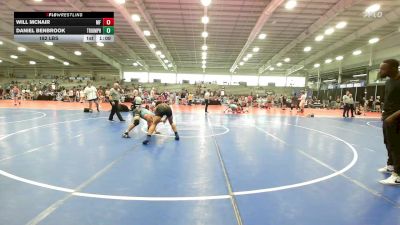 182 lbs Rr Rnd 2 - Will McNair, MF Young Bucks vs Daniel Benbrook, Triumph Maize