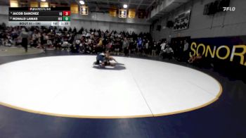190 lbs Champ. Round 1 - Jacob Sanchez, La Quinta/LQ vs Ronald Lamas, Hesperia