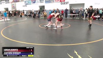 190 lbs Cons. Semi - Shepherd Robinson, Interior Grappling Academy vs Jordan Roberts, Lions Den Wrestling Club