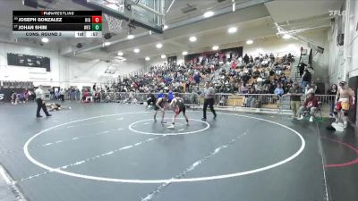 113 lbs Cons. Round 3 - Joseph Gonzalez, Highland vs Johan Shim, Western